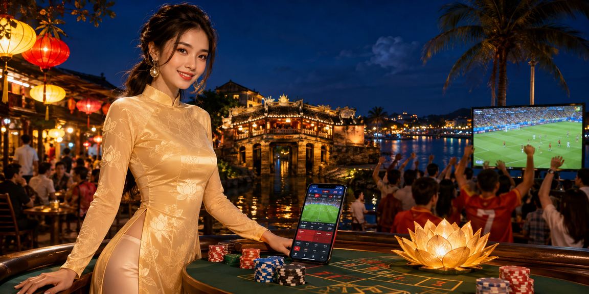 Người dùng tại Hội An tìm hiểu điều khoản và điều kiện sử dụng nền tảng cá cược
